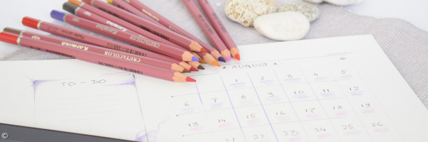 Tagesablauf auf Papier